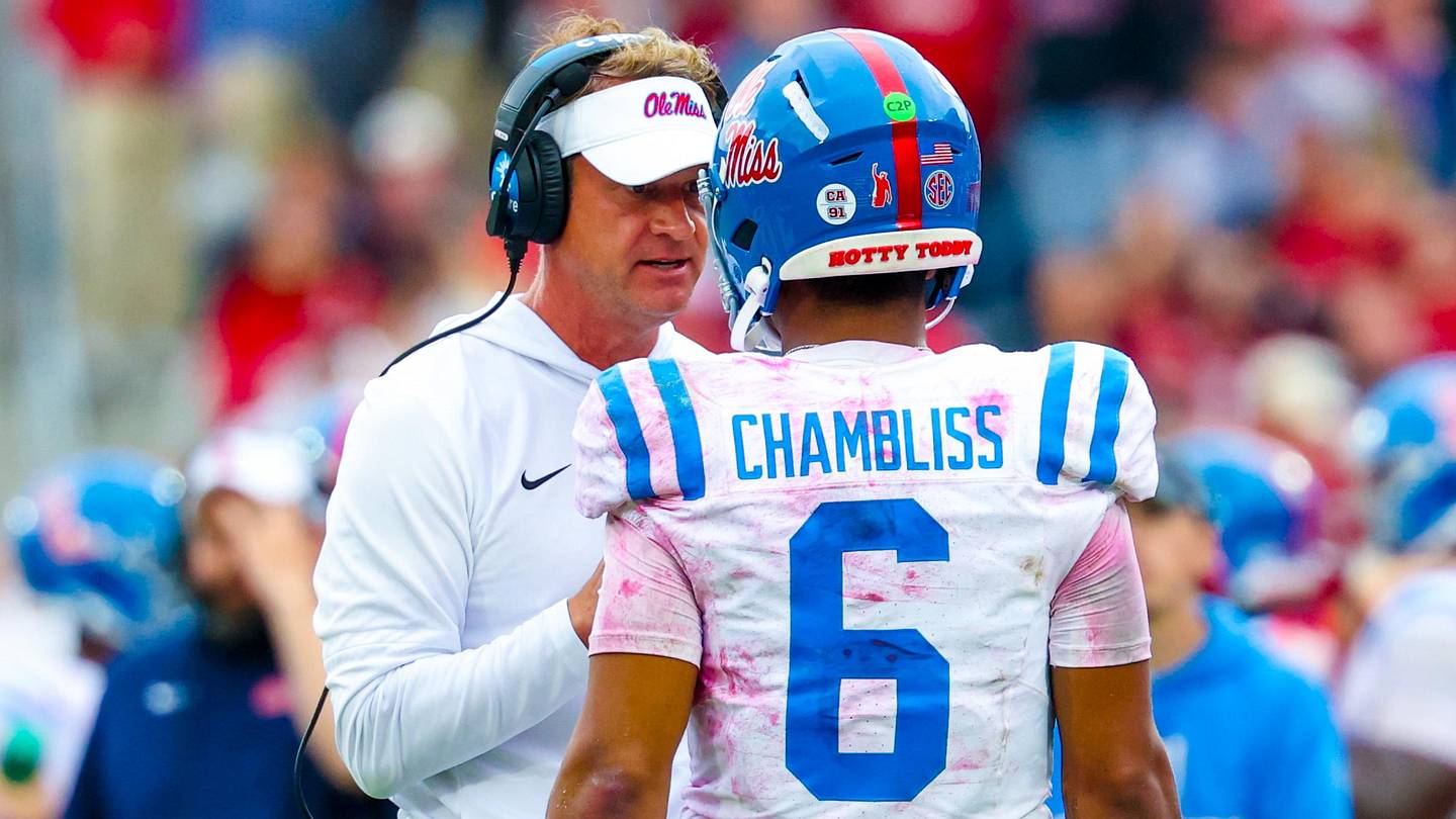 Ole Miss QB Trinidad Chambliss Got Honest About Possibly Joining Lane ...