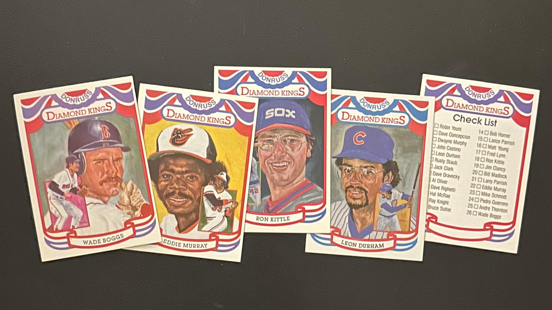 The Five Essential Donruss Diamond Kings Cards of 1984