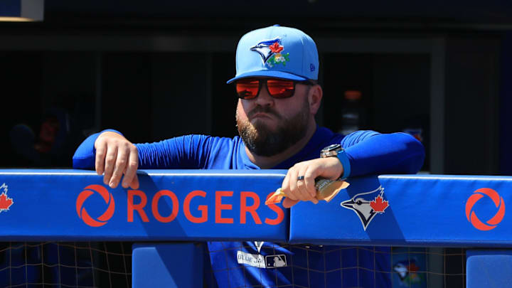 Toronto Blue Jays manager John Schneider shares his MVPs from spring training. Mandatory Credit: Kim Klement Neitzel-Imagn Images