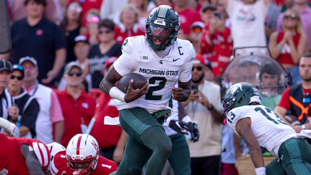 Aidan Chiles ran for a pair of touchdowns against Nebraska in early October. Could he be a Husker in 2025?