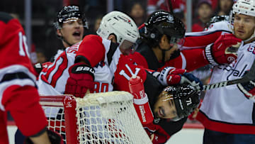 Pierre Luc Dubois, Washington Capitals Mandatory Credit: Thomas Salus-Imagn Images