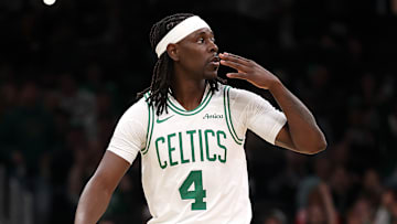 Boston Celtics guard Jrue Holiday (4).