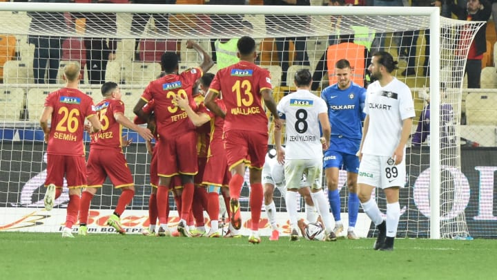 Ev sahibi ekibin gol sevinci Ev sahibi ekibin gol sevinci