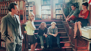 1998 The cast of "Buffy The Vampire Slayer." From l-r: Anthony Stewart Head, Sarah Michelle Gellar, 