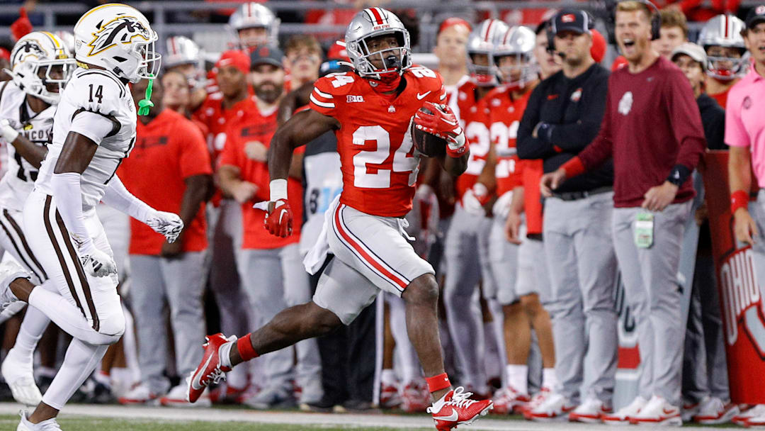 COLLEGE FOOTBALL: SEP 07 Western Michigan at Ohio State COLLEGE FOOTBALL: SEP 07 Western Michigan at Ohio State