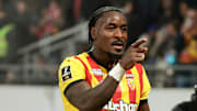 Mbala Nzola, attaquant du RC Lens