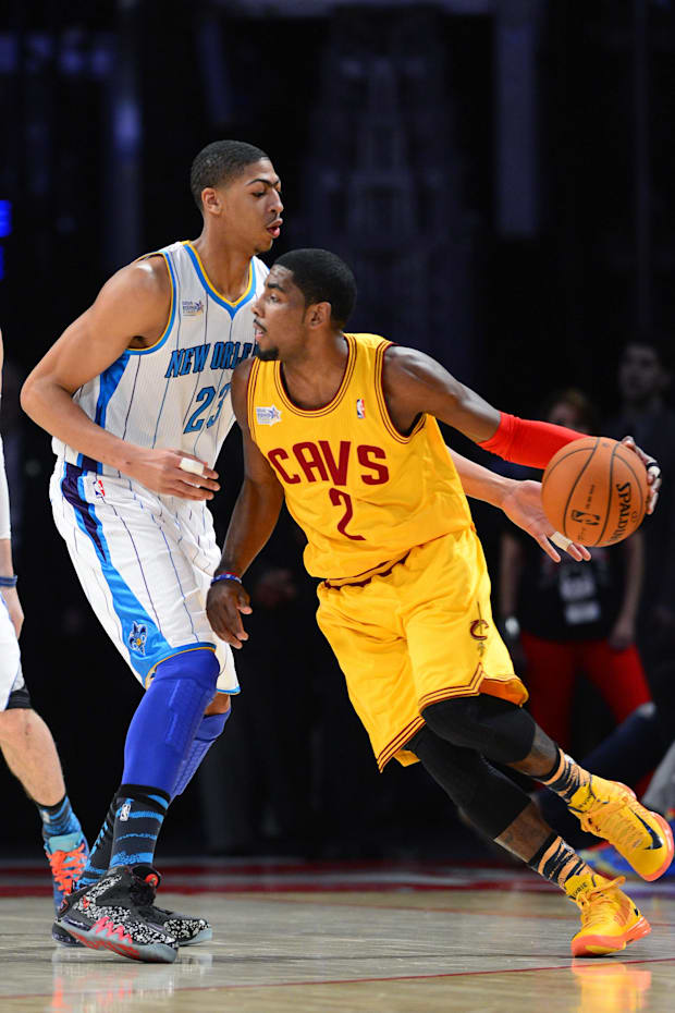 Anthony Davis and Kyrie Irving