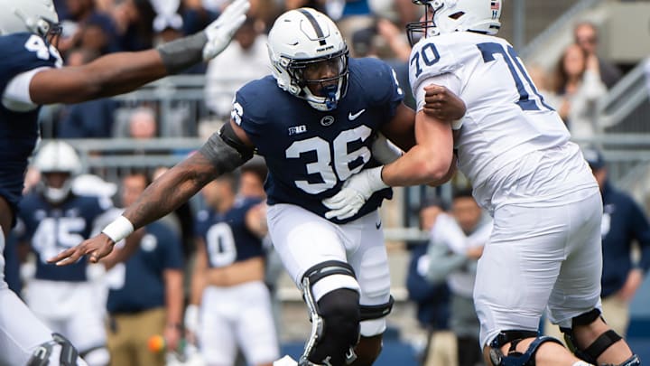 Penn State football defensive end Zuriah Fisher