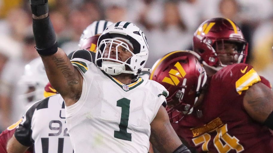 Green Bay Packers defensive end Micah Parsons