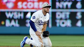 Max Muncy - Los Angeles Angels v Los Angeles Dodgers