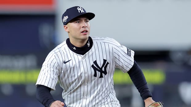 New York Yankees shortstop Anthony Volpe