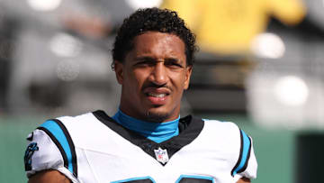 Carolina Panthers running back Chuba Hubbard 