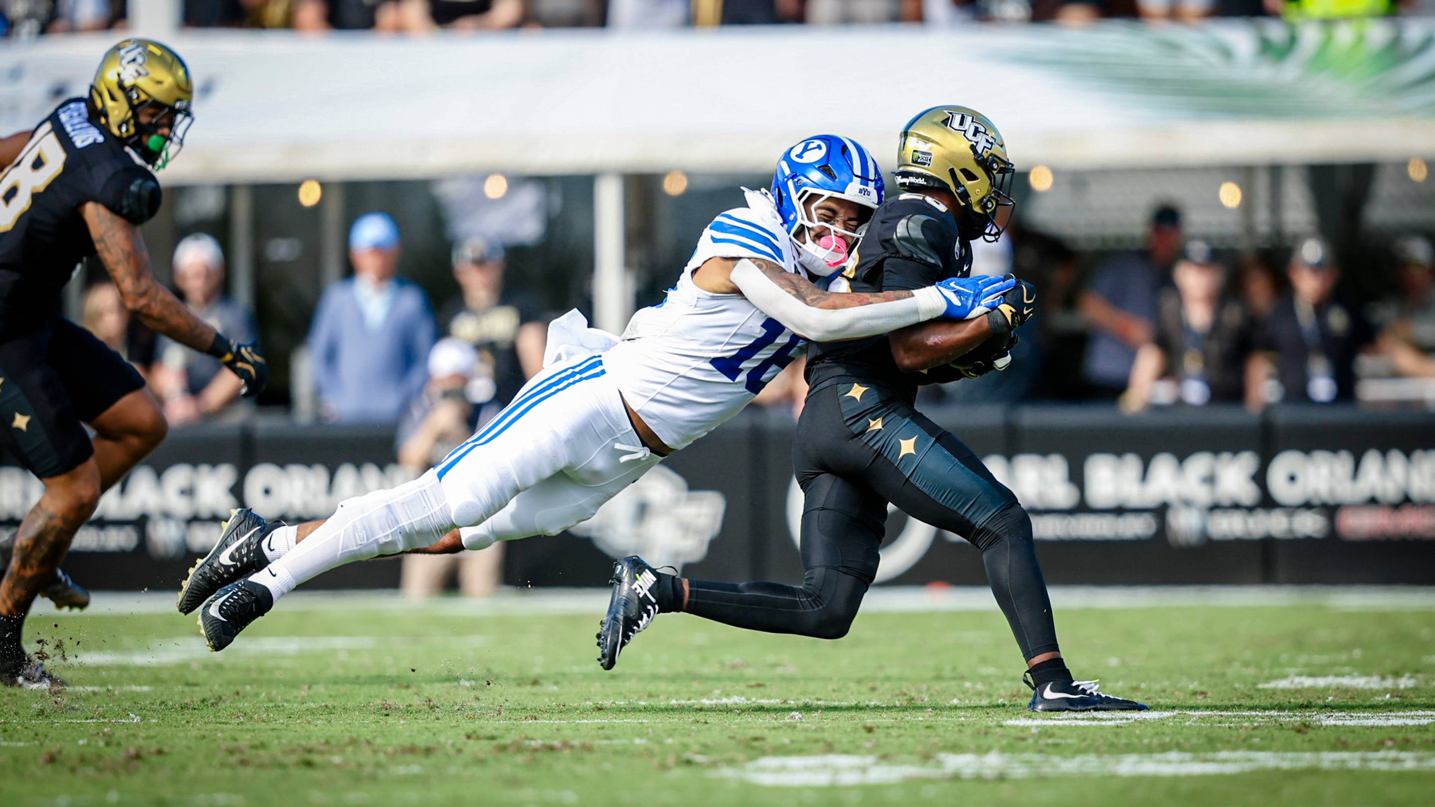 BYU linebacker Isaiah Glasker against UCF | BYU Photo