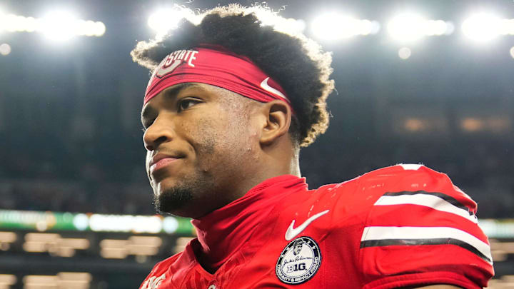 Ohio State Buckeyes safety Caleb Downs 
