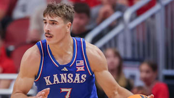 Kansas basketball player Kohl Rosario