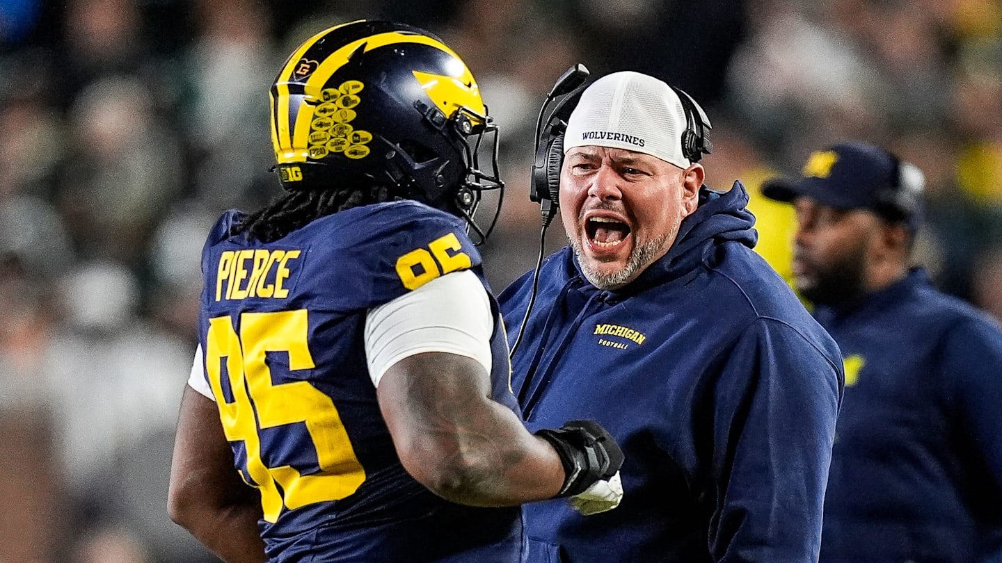 Michigan football DL coach says defense 'didn't hold anything back' in Week 1 win