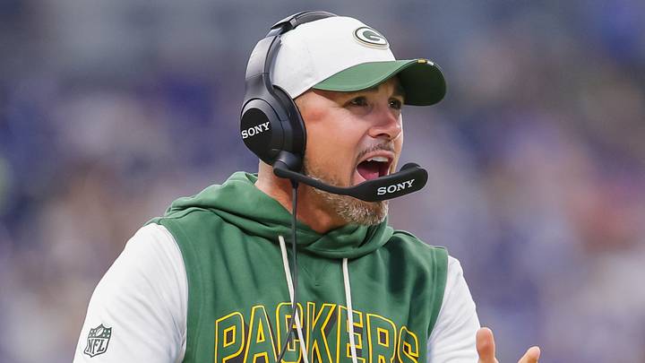 Green Bay Packers head coach Matt LaFleur