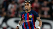 Raphinha con el FC Barcelona