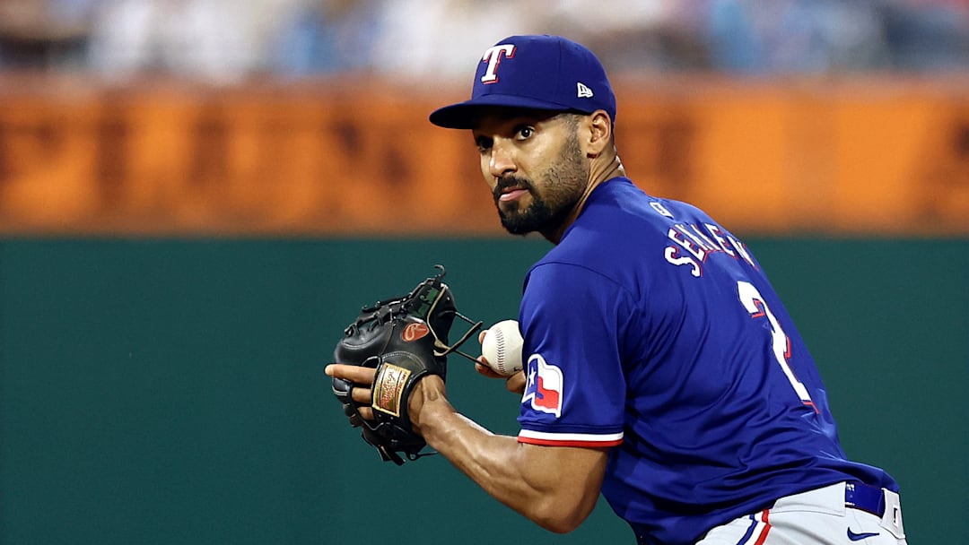 Texas Rangers infielder Marcus Semien