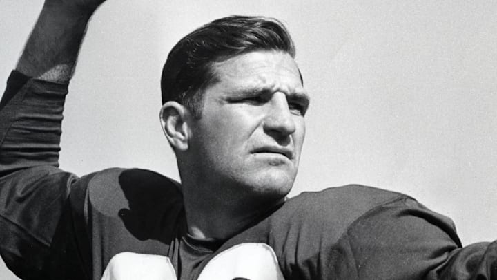 Former Washington quarterback Sammy Baugh