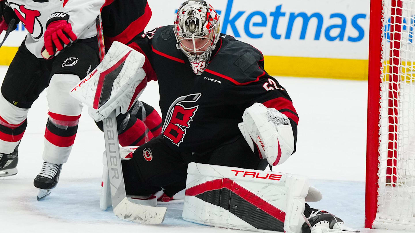Carolina Hurricanes Replace Goalie Andersen with Kochetkov in Eastern Conference Final