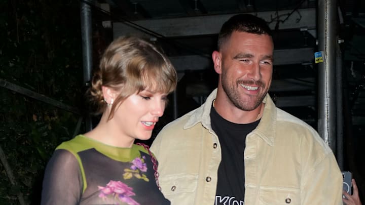 Taylor Swift and Travis Kelce