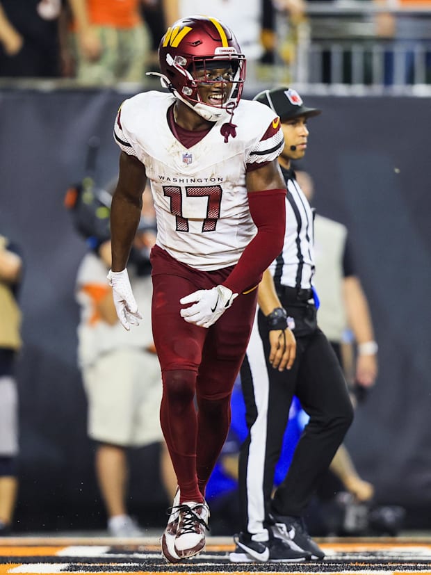 Washington Commanders wide receiver Terry McLaurin (17). Washington Commanders wide receiver Terry McLaurin (17).