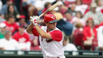 Cincinnati Reds infielder Joe Randa