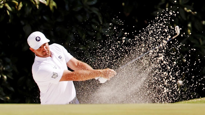 Bryson DeChambeau was angry about the conditions of the bunkers in a practice round before LIV Golf Mexico City. Bryson DeChambeau was angry about the conditions of the bunkers in a practice round before LIV Golf Mexico City.