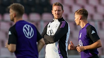 Julian Nagelsmann im Training der DFB-Auswahl