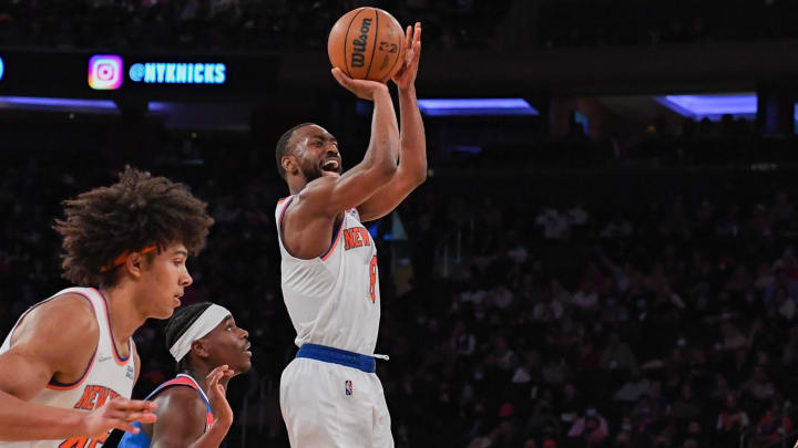 Can New York Knicks guard Kemba Walker stay hot when they host the Atlanta Hawks on Christmas Day at Madison Square Garden?