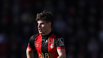Milos Kerkez of Premier League club Bournemouth 