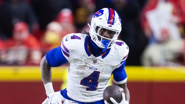 Buffalo Bills running back James Cook