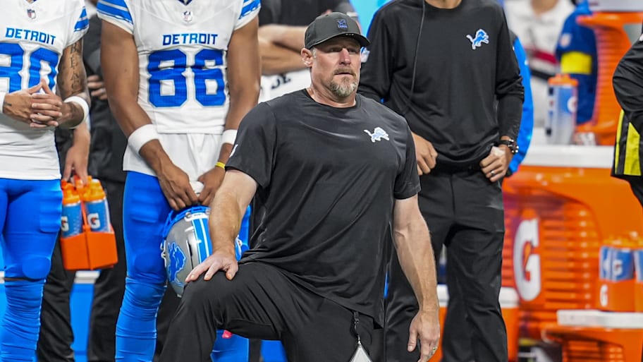 Lions head coach Dan Campbell provided an update on safety Morice Norris after he was taken off the field in an ambulance. | Dale Zanine-Imagn Images