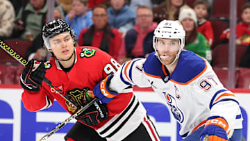Edmonton Oilers v Chicago Blackhawks
