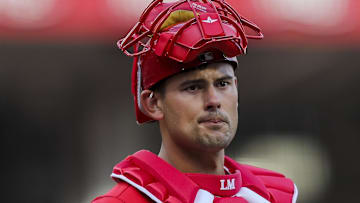 Cincinnati Reds catcher Luke Maile
