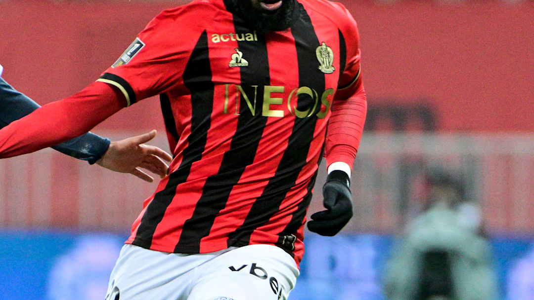 Tanguy Ndombele lors de OGC Nice - Le Havre. Tanguy Ndombele lors de OGC Nice - Le Havre.