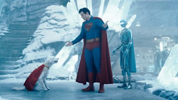 DAVID CORENSWET as Superman in Warner Bros. Pictures’ “SUPERMAN,” a Warner Bros. Pictures release.