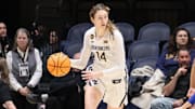 West Virginia University forward Kylee Blacksten