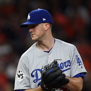 Alex Wood's performance in 2017 helped the Dodgers win their first pennant in decades.