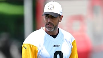 Former NY Jets quarterback Aaron Rodgers