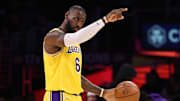 LeBron James se lesionó la ingle en el partido ante los Clippers 