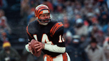 Bengals Quarterback Ken Anderson Preparing to Throw