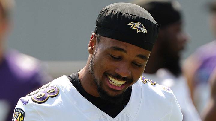 Baltimore Ravens cornerback Keyon Martin