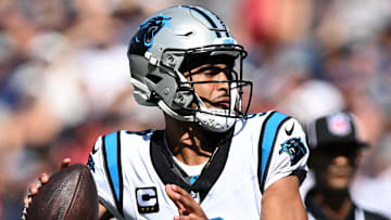 Carolina Panthers quarterback Bryce Young