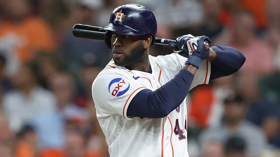 Houston Astros designated hitter Yordan Alvarez