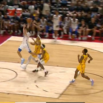 Cooper Flagg was cleared for takeoff during his Summer League debut. 