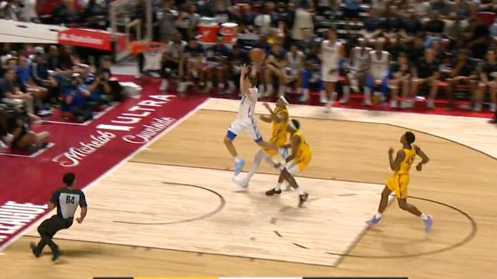 Cooper Flagg was cleared for takeoff during his Summer League debut. Cooper Flagg was cleared for takeoff during his Summer League debut.