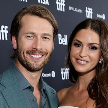 Glen Powell and Gigi Paris