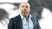 WWE CCO Triple H during Wrestlemania XL Saturday at Lincoln Financial Field. 